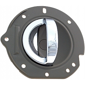 Help! By Dorman Interior Door Handle - Paddle Plastic Brown Housing With Silver Lever Single - 83998