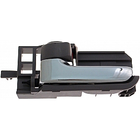 Help! By Dorman Interior Door Handle - Plastic Gray Housing With Silver Lever And Gray Knob Single - 83944