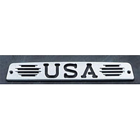 All Sales Center High Mount Stop Light Cover - Black Powder Coated USA Aluminum - 44400K