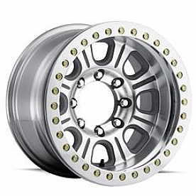 RaceLine Wheel RT233 AL Monster 17 x 9.5 Natural - RT233-79580-32-AL