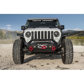 Road Armor Bumper Stealth 1-Piece Design Steel Black - 5182F3B