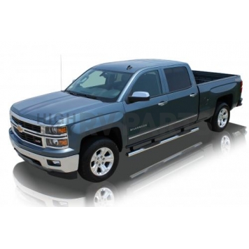 Raptor Series Nerf Bar Polished Stainless Steel - 07010604-2