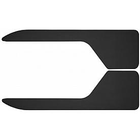 Husky Liner Mud Flap - Black Matte Textured Thermoplastic Olefin Set Of 2 - 17049