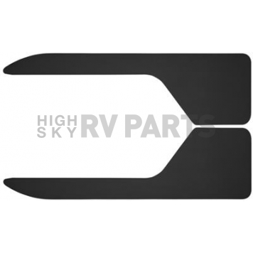 Husky Liner Mud Flap - Black Matte Textured Thermoplastic Olefin Set Of 2 - 17049