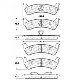 Stop Tech/ Power Slot Brake Pad - 106.06250