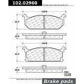 Stop Tech/ Power Slot Brake Pad - 102.02960