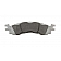 Wagner Brakes Brake Pad - OEX1158