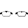 EBC Brakes Brake Pad - DP41932R