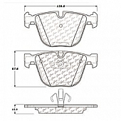 Stop Tech/ Power Slot Brake Pad - 104.09191