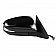K-Source Exterior Mirror Electric OEM Black Single - 70189T