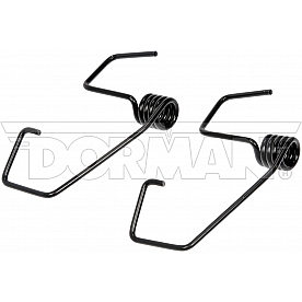Help! By Dorman Windshield Wiper Arm Tension Spring Steel Black Set Of 2 - 926-766
