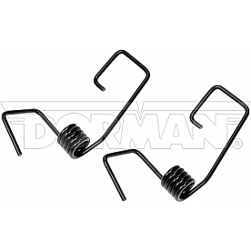 Help! By Dorman Windshield Wiper Arm Tension Spring Steel Black Set Of 2 - 926-767