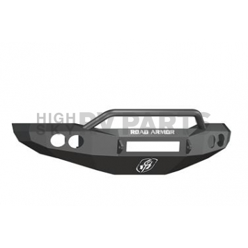 Road Armor Bumper Stealth Pre-Runner 1-Piece Design Steel Black - 44074BNW