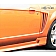 Extreme Dimensions Fender Scoop - Black Polyurethane Bare Set Of 2 - 105802