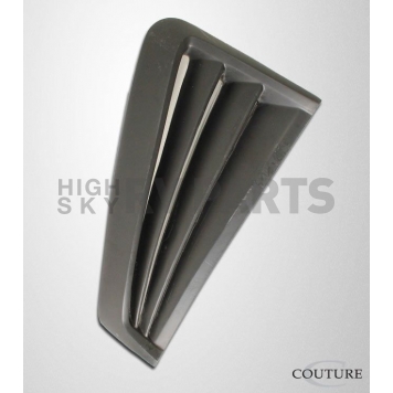 Extreme Dimensions Fender Scoop - Black Polyurethane Bare Set Of 2 - 105802-8