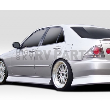 Extreme Dimensions Side Skirt - Primered Fiberglass Reinforced Plastic Black Set of 2 - 109599