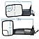 K-Source Exterior Towing Mirror Electric Rectangular Set Of 2 - 6017980C