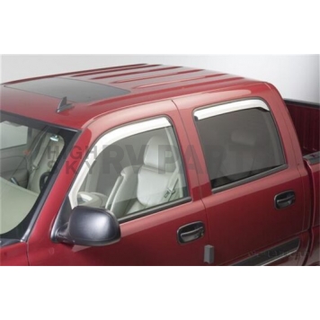 Putco Rainguard - Chrome Plated Plastic Set Of 4 - 480011-1