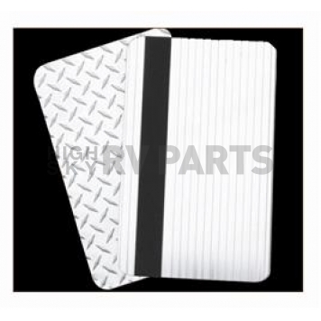 Owens Products Mud Flap Silver Aluminum - 861924D