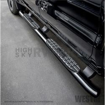 Westin Automotive Nerf Bar 4 Inch Black Powder Coated Steel - 2124115