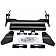 Warn Industries Snow Plow - Straight Blade Front Mount 66 Inch For Side By Side UTV - 93730P66