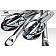 Extreme Dimensions Hood Pin - Torsion Clip Chrome Plated Silver - 102655