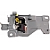 Help! By Dorman Interior Door Handle - Lever Plastic Black Single - 83719