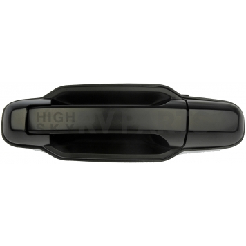 Help! By Dorman Exterior Door Handle - Plastic Black Single - 81154