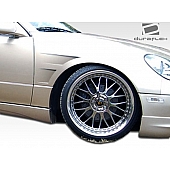 Extreme Dimensions Fender - Fiberglass Black Primered Set Of 2 - 104390
