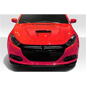 Extreme Dimensions Hood - Fiberglass Reinforced Plastic Black - MP-R - 113043