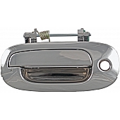 Help! By Dorman Exterior Door Handle - Plastic Silver Single - 91032