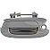 Help! By Dorman Exterior Door Handle - Plastic Silver Single - 91032
