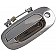 Help! By Dorman Exterior Door Handle - Plastic Silver Single - 91032