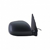 K-Source Exterior Mirror Electric OEM Black Single - 70063T