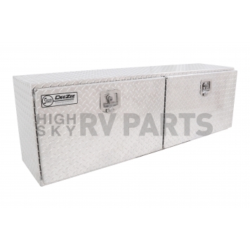 Dee Zee Tool Box Side Mount Silver Powder Coated Aluminum 10.75 Cubic Feet - DZ59