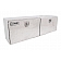Dee Zee Tool Box Side Mount Silver Powder Coated Aluminum 10.75 Cubic Feet - DZ59