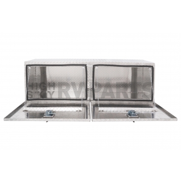 Dee Zee Tool Box Side Mount Silver Powder Coated Aluminum 10.75 Cubic Feet - DZ59-3