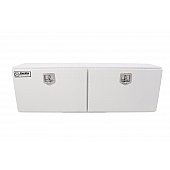 Dee Zee Tool Box Side Mount White Textured Powder Coated Aluminum 10.75 Cubic Feet - DZ59WH