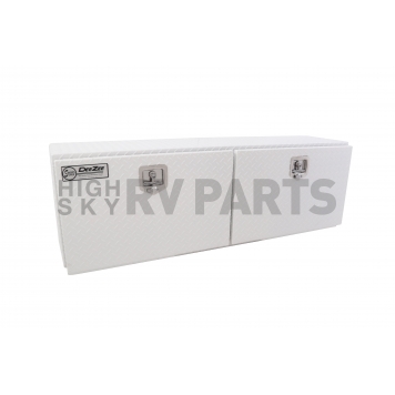 Dee Zee Tool Box Side Mount White Textured Powder Coated Aluminum 10.75 Cubic Feet - DZ59WH-2