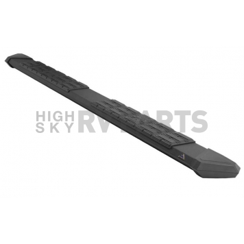 Iron Cross Running Board Black Powder Coated Steel Stationary - 82741