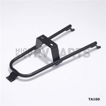 Surco Products Spare Tire Carrier Cargo Door Mount Stainless Steel Black - TA100