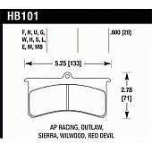 Hawk Performance Brake Pad - HB101M.800