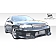 Extreme Dimensions Side Skirt - Primered Fiberglass Reinforced Plastic Black Set of 2 - 100009
