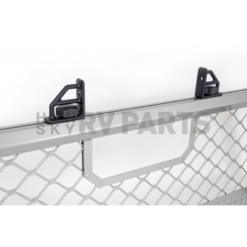 Dee Zee Headache Rack Mesh Aluminum Silver Powder Coated - DZ95072R-1