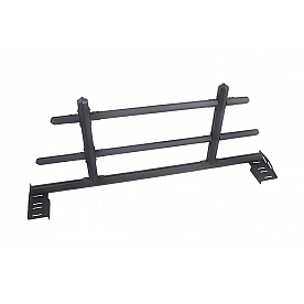 Dee Zee Headache Rack Bar Style Aluminum Black Gloss Powder Coated - DZ95252B