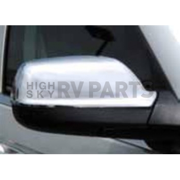TFP (International Trim) Exterior Mirror Cover Driver And Passenger Side Silver Set Of 2 - 534