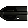 Help! By Dorman Exterior Door Handle - Plastic Black Single - 81497