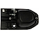 Help! By Dorman Exterior Door Handle - Plastic Black Single - 81497