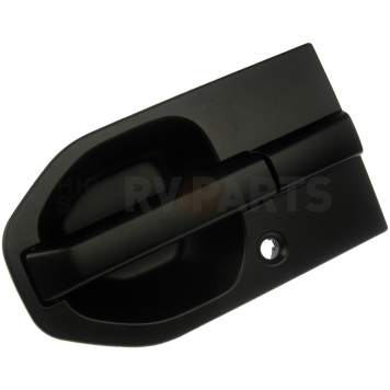 Help! By Dorman Exterior Door Handle - Plastic Black Single - 81497-2