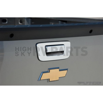 Putco Tailgate Handle Cover - ABS Plastic Silver - 401092
